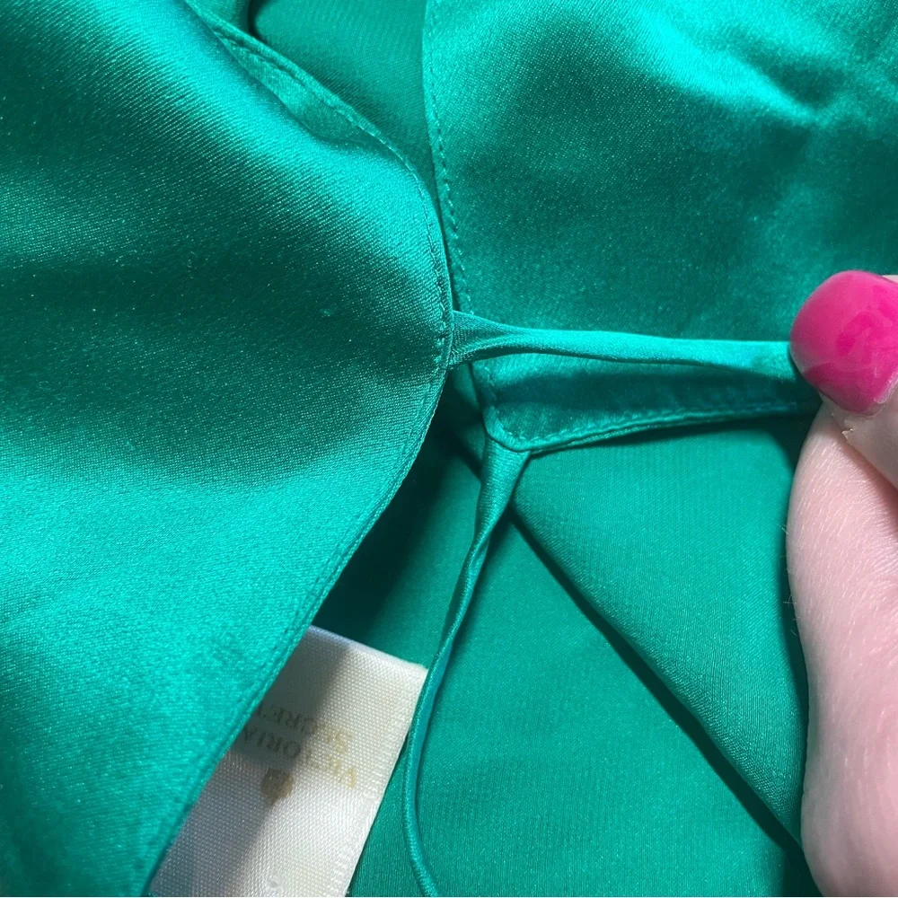 vintage Victoria's Secret 100% silk Victorian Romantic slip dress - Picture 7 of 11